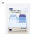 60 Sheet Sticky Note Self-Stick Pad Note 20 Sheet/Pad for School Office Dark Blue Gradient