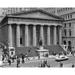 1950s-1958 Wall Street Federal Hall National Memorial York City Usa Poster Print By Vintage Collection