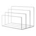 Acrylic File Organizer Bookshelf Magazine Holder for Mail Letter