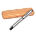 Gripper Roller Ball Pen - Silver with Single Gift Box Maple