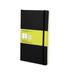 Moleskine Classic Plain Large Notebook Soft Cover Black 5 x 8.25 in.