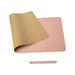 AnuirheiH PU Leather Desk Pad with Base Multi-Color Non-Slip Mouse Pad 31.5 x 15.7 Waterproof Desk Writing Mat Large Desk Blotter Protector