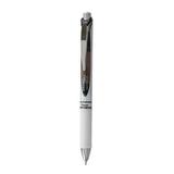 Energel Rtx Gel Pen Retractable Fine 0.5 Mm Needle Tip Black Ink White/black Barrel | Bundle of 2 Each