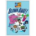 DC Comics Movie - Teen Titans Go! To The Movies - Blown Away Wall Poster 22.375 x 34 Framed