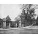 Boston Common C1890. /Nthe Park Street Gate On Boston Common In Boston Massachusetts. Photograph C1890. Poster Print by (24 x 36)