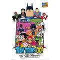 DC Comics Movie - Teen Titans Go! To The Movies - Collage Wall Poster 22.375 x 34