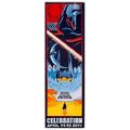 Star Wars The Force Awakens Movie Poster Pin | Artwork By Eric Tan | 2 Tall