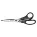 2Pc Westcott All Purpose Stainless Steel Scissors 8 Long 3.5 Cut Length Black Straight Handle (16907)D6