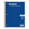 Oxford 3-Subject Notebook 8 x 10 1/2 Wide 65012