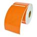 6 Rolls 300 Labels REMOVABLE ORANGE Shipping Labels for Dymo LabelWriters 30256