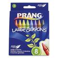 Large Crayons Made With Soy 8 Colors/pack | Bundle of 5 Packs