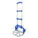 New Model Stair Climbing Cart Stair Cart Folding Hand Truck Aluminum Alloy 2-Wheel Trolley Folding All Terrain Lightweight Hand Truck Quiet Large Tires with Bag Required Luggage Moving Outdoor