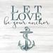 Let Love Hope 1 Poster Print by Kimberly Allen (24 x 24) # KASQ2023A