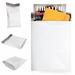 White Gusseted Poly Mailers 10 x 13 x 2 Inches. 1000 Pack Poly Shipping Bags for Clothing. 2.4 Mil Thick Mailers Poly Bags for Shipping. Waterproof Expandable Poly Mailer for Clothes Blankets
