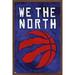 NBA Toronto Raptors - We the North 20 Wall Poster 22.375 x 34 Framed