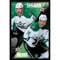 NHL Dallas Stars - Tyler Seguin and Jamie Benn 14 Wall Poster 22.375 x 34 Framed