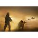 U.S. Special Forces provide security for two incoming UH-60 Black Hawk helicopters Poster Print (34 x 23)