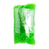 ~Brand New~ Rainbow Loom Lime Green Jelly Rubber Bands Refill + C-clips