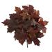 Nearly Natural 18 Autumn Maple Leaf Artificial Flower (Set of 2) Red