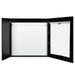 MasterVision CAB01010143 Ebony Classic 48 in. x 48 in. 3-In-1 Conference Cabinet/Magnetic Dry-Erase Board