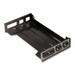 OIC Black Side-Loading Desk Trays 2.8 Height x 16.3 Width x 9 Depth - Desktop - Black - Plastic - 1Each