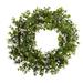 Nearly Natural Floral Plastic Wreath 18 (Assorted Colors)