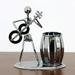 Winter Savings Clearance! SuoKom Pen Holder Metal Musical Instrument Villain Decorative Pen Holder Wrought Iron Decorative Pen Holder for Home Office School Supplies