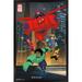 Disney Big Hero 6: The Series - Group Wall Poster 22.375 x 34 Framed