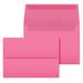 Valentine s Day A7 Envelopes (Ultra Fuchsia) â€“ For 5 x 7 Greeting Cards Invitations Postcards | 5 1/4 x 7 1/4 | 24lb Bond (90gsm) | Moisture Gum Seal Square Flap | 25 per Pack