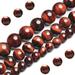 Natural Red Tiger Eye Beads Grade AAA Gemstone Round Loose Beads 8MM 100PCs Bulk Lot Options Semi Precious Stone Beads for Jewelry Making