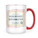 Neonblond Worlds Best Ironmaster Certificate Award Mug gift for Coffee Tea lovers