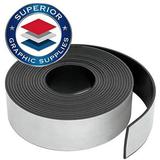 Superior Graphic Supplies Flexible Magnetic Tape - Self Adhesive Magnetic Tape Roll 30 Mil / 0.03 Thick Adhesive 1 Roll Pack 1 x 100
