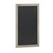 Flash Furniture Canterbury Collection 24 x 36 Weathered Brown Rustic Magnetic Wall Mounted Chalkboard