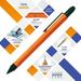 Monteverde USA One Touch Tool Stylus 0.9 mm Pencil Orange (MV35296)