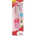 Pentel Twist Erase Pink Click Mechanical Pencils #2 Lead - 0.7 mm Lead Diameter - Refillable - Pink Barrel - 2 / Pack