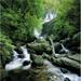 Posterazzi Torc Waterfall Killarney Co Kerry Ireland Poster Print by The Irish Image Collection - 24 x 24 - Large