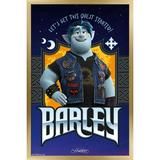 Disney Pixar Onward - Barley Wall Poster 22.375 x 34 Framed