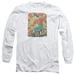 DC Comics Flash Tattered Poster-Long Sleeve Adult 18/1 White