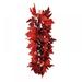 1.8Ft Fall Maple Wreath Faux Maple Leaf Wreath With Fall Hanging Fall Leaf Vines For Indoor Outdoor Wedding Thanksgiving Dinner Decorations