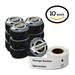 10 Rolls of Dymo 30277 Compatible (2-up) File Folder Labels for LabelWriter Label Printers 9/16 x 3-7/16 inch (260 Labels Per Roll)