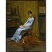 The Artists Wife and His Setter Dog Poster Print by Thomas Eakins (American Philadelphia Pennsylvania 1844 ï¿½1916 Philadelphia Pennsylvania) (18 x 24)