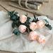 Artificial Silk Rose Flower Bouquet Fake Roses for Wedding Party Home Decor 6 Heads Bridal Wedding Bouquet for Home Garden Party Wedding Decoration