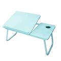 Jikolililili Foldable Lap Desk Stand Adjustable Laptop Table for Bed Notebook Desk Household Supplies on Clearance