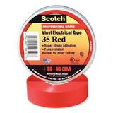 Vinyl Electrical Color Coding Tape 35 3/4 In X 66 Ft Red | 1 Roll of 1 Roll