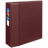 Avery Heavy-Duty 3 Ring Binder 4 One Touch EZD Rings 4.5 Spine 1 Maroon Binder (79364)