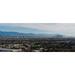 High angle view of a city Mt Wilson Mid-Wilshire Los Angeles California USA Poster Print (30 x 12)