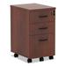 Alera 3 Drawers Vertical Lockable Filing Cabinet Medium Cherry