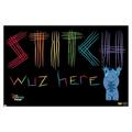 Disney Lilo and Stitch - Stitch Wuz Here Pride Wall Poster 14.725 x 22.375 Framed