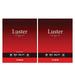 2 Pack Canon LU-101 Pro Luster Photo Paper (8.5x11 50 Sheets 255 gsm)