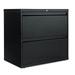 Alera Lateral File 2 Legal/Letter-Size File Drawers Black 30 x 18.63 x 28